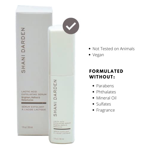 Shani Darden Skin Care Lactic Acid Aha Exfoliating Serum 1 Oz - Gently Exfoliates #TOP3