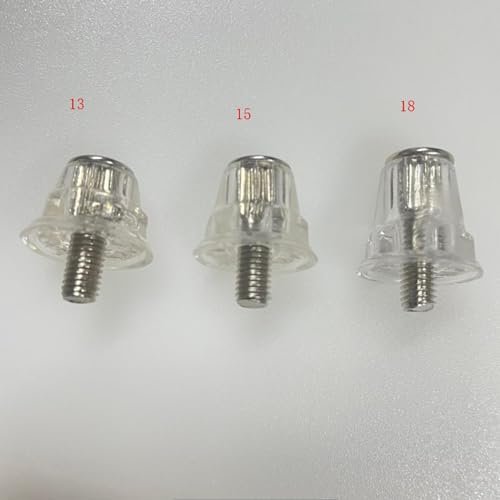 12x Soccer Anti Slip Football Boot Spikes Rugby Universal Firm Ground Cleats for Athletic Sneakers with Wrench Clear4