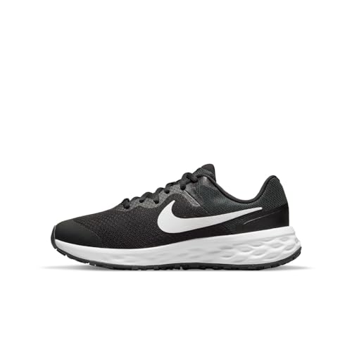 Nike Unisex Kinder Revolution 6 Adults Schuhe, Black White Dk Smoke Grey,...