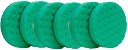 CCS 6.5 inch Green Polishing/Finishing Pad-6 Pack