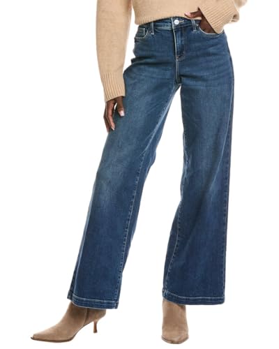 NYDJ Women's Teresa Wide Leg Jeans in Rio Rapids