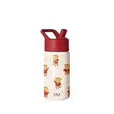 Simple Modern Kids Summit Water Bottle with Straw Lid | Daniel Tiger 14oz Stainless Steel Cup Insulated Tumbler for Toddlers, School | Daniel Tiger Dances