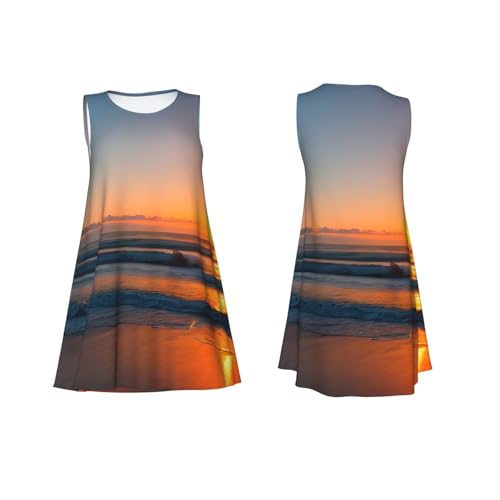 Robe d'été sans manches fluide pour rester fraîche sous le soleil - 5