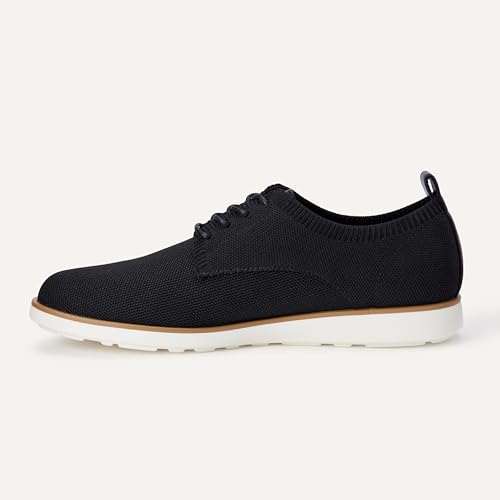 Image of Amazon Essentials Men's Derby Knit Dress Sneakers with Foam Insole