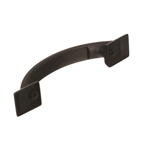 Image of Amerock | Cabinet Pull | Oil Rubbed Bronze | 3 inch (76 mm) Center to Center | Candler | 10 Pack | Drawer Pull | Drawer Handle | Cabinet Hardware
