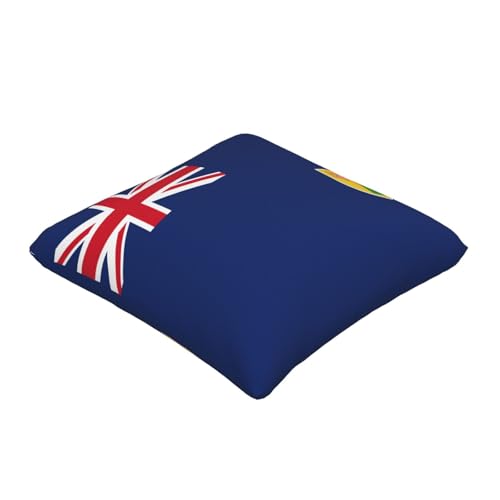 Housses de coussin drapeau Turques-et-Caïques en lin lavable pour canapé - 3