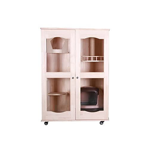 cat cage Cat cage Villa Home Cat Villa Birthing Room Cat Climbing Stand Cat Toy Cat House Cat Litter Cat House (Size : 06)