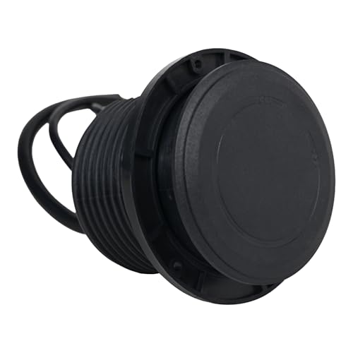 BOXNUBE Office Desk Swivel Round Grommet Socket with 6A Power, USB A, USB C, HDMI & CAT6 LAN Sockets | Round Cable Cubby