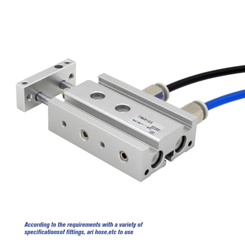Vérin pneumatique double tige TR résistant aux charges radiales TR25X60S