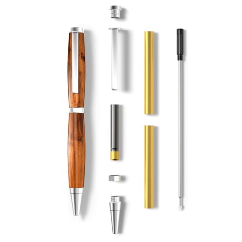 Kits de bolígrafos para torneado de madera para proyectos creativos de carpintería y torno 4