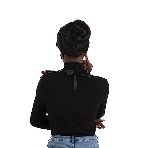 HollandaisWax African Ankara Handmade Neckpiece Button Burr Splicing Necklace for Women Jewellery4