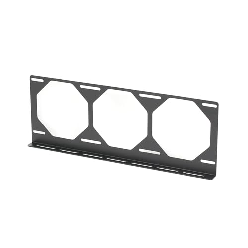 Soporte para ventilador de PC 120/240/360mm acero galvanizado miniatura 3