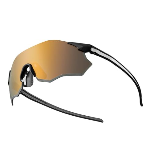 SETNGB Gafas de ciclismo fotocromáticas/polarizadas con protección UV400 para ciclismo de montaña o carretera, resistentes al viento, C2, 133 x 144 x 53 mm