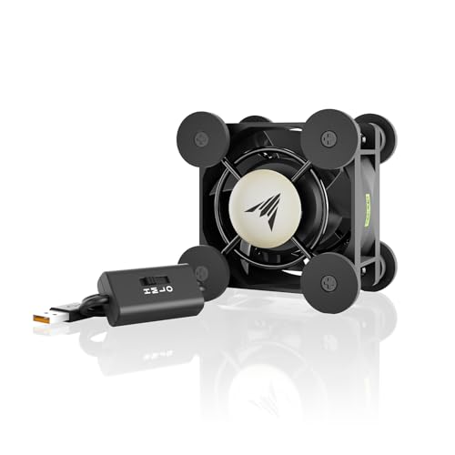 Image of AC Infinity MULTIFAN Mini, Compact 40mm x 20mm USB Fan | UL-Certified, for VR Gear, Aquarium, Roku, Router, Raspberry Pi, Cosplay, Helmet Cooling Ventilation