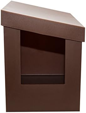 Kitangle Slope Style Modern Cat Litter Box, Brown
