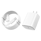 Fast iPad Charger,iPad Charger Fast Charging Wall Chargers Plug Adapter and Type C USB C to C Cable Cord 10FT Type C to C for iPad Pro 13/12.9/11,iPad Air 6th/5th/4th,Mini 7/6th,i-Pad 11/10