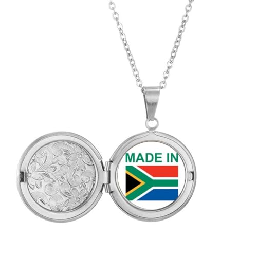 Collier médaillon d'amour porte-photo en acier pour cadeau d'anniversaire