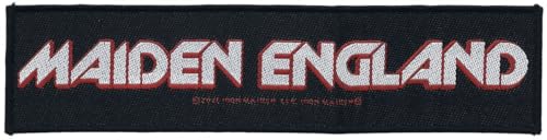 Iron Maiden Maiden England Unisexe Patch noir/blanc/rouge 100% Polyester