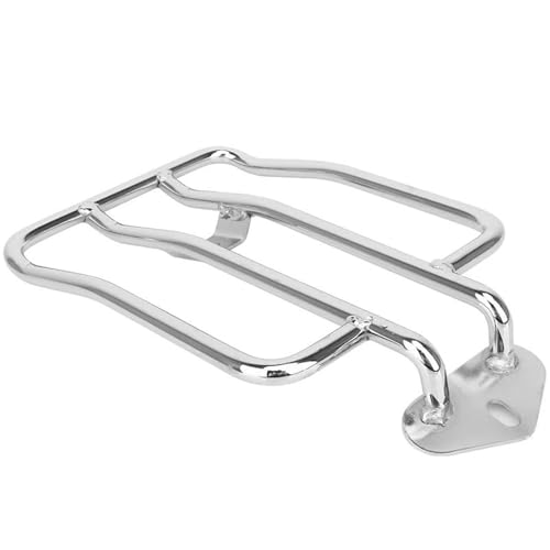 Porte-bagages solo moto chrome robuste pour fixer vos sacs sur Sportster XL1200L