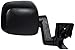 Dorman 955-694 Driver Side Manual Door Mirror - Folding Compatible with Select Jeep Models, Black