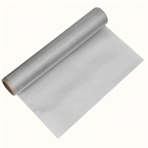 304 Stainless Steel Wire Mesh Fabric,Metal Fine Mesh Material Screen Roll,Filter Cloth...