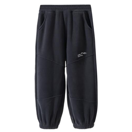 Valcatch Boys Sweatpant Children Jogging Bottoms with Pocket Sports Fleece Track Pant Winter Elastic Waist Active Pant - Main Image
