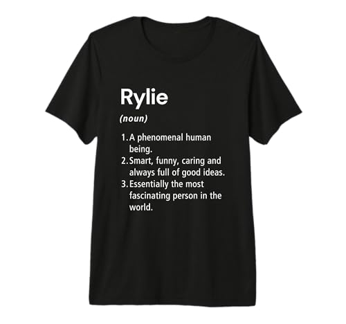 Rylie Definición de Nombre Diccionario Divertido Camiseta Premium