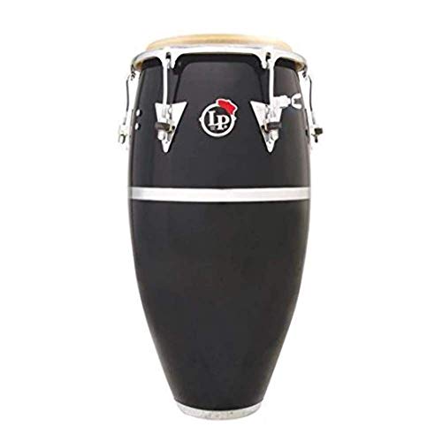 Latin Percussion Conga Patato Tumba 12,5" Lp552X-1Bk, Nero, Hardware Cromato
