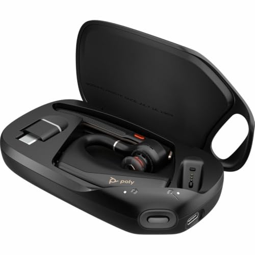 Image of Poly Voyager Legend 50-M Earset - Microsoft Teams Certification - Mono - Wireless - Bluetooth - 98.4 ft - 16 Ohm - Earbud, Behind-the-ear, Over-the-ear - Monaural - In-ear - Noise Cancelling, MEMS Tec