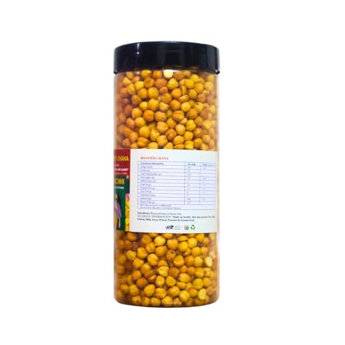Image of Panchi Roasted Chana Namkeen (400g Pack of 1) Crispy and Nutritious Spiced Snack Perfect for Healthy Munching and Guilt-Free Indulgence Spicy Tangy and Tasty Indian Snack (6 Month Shelf Life)