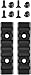 Gotical Single Picatinny Rail, 6 Items Combo (5, 7, 13 Slots Rail- 2 PCS Each)