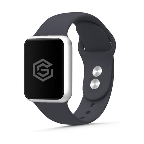 Image of GRIPP Soft Silicone Watch Strap for 40mm /41mm /42mm, Watch Series 11 /10 /9 /8 /7 /6 /5 /4 /3 /2 /1, SE 3 /2 /1, Slim, Lightweight, Adjustable (Watch Not Included)