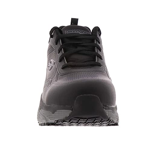 Skechers Skechers Work Max Cushioning Elite SRRalip Work Sneaker Womens Oxford 9 BM US Black