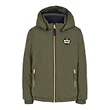 Emblema de goma en el pecho LEGO Wear Ninjago Winterjacke gefüttert winddicht wasserabweisend Jacke, 894, 98 para Niños