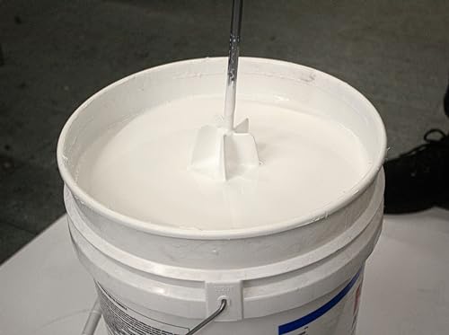 Image of ALLWAY HMA Aluminum Helix Mixer for Drill | Fits 5-Gallon Containers, Heavy-Duty, Fast and Efficient Mixing