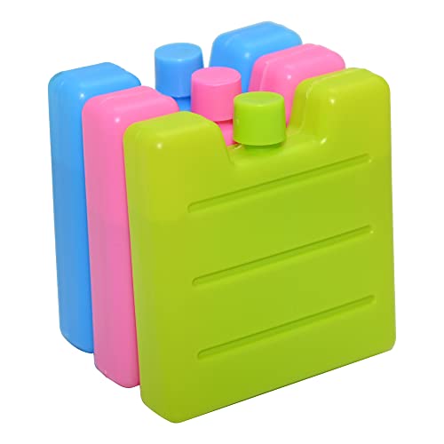 Ram® 6 Pack 7CM Freezer Blocks Ice Brick Pack Block Blocks Freezer Cooler Bag Box Travel Picnic - Image 3