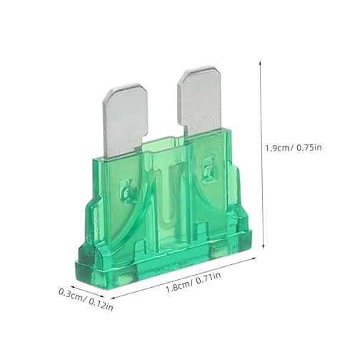 Kit de reemplazo de fusibles automotrices balacoo, 60 piezas, para RV, automóvil y camión, recubiertos con zinc para protección contra cortocircuitos miniatura 5