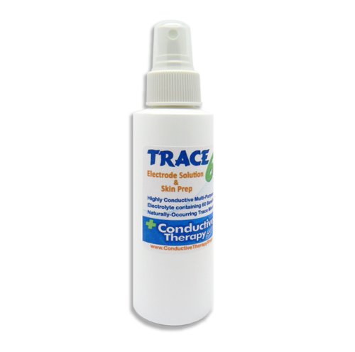 Trace 60 Conductive Electrolyte Spray & Skin Prep Solution for TENS, eStim, Pulse
