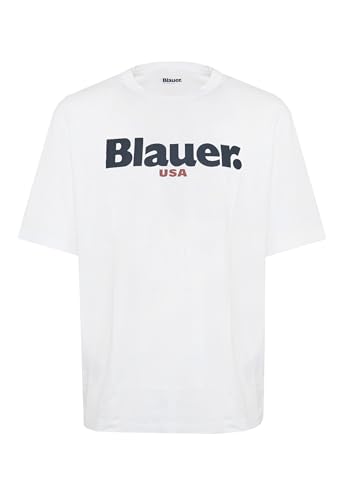 Blauer T-shirt Ernst en maille de coton noble et finitions haut de gamme