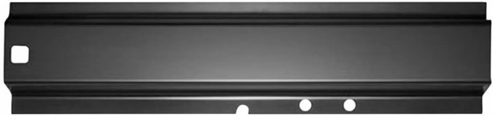 KarParts360 Ford F-450/F-550 Super Duty 1999-2010 Rocker Panel, Driver Side, Black Metal