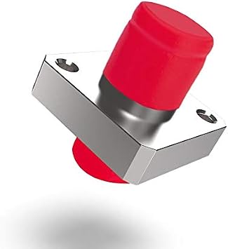 Dong Yong Low Loss FC-FC Fiber Optic Adapter Square Flange Coupler FC Connector Fiber Optic Flange Optical Attenuator (50PCS)