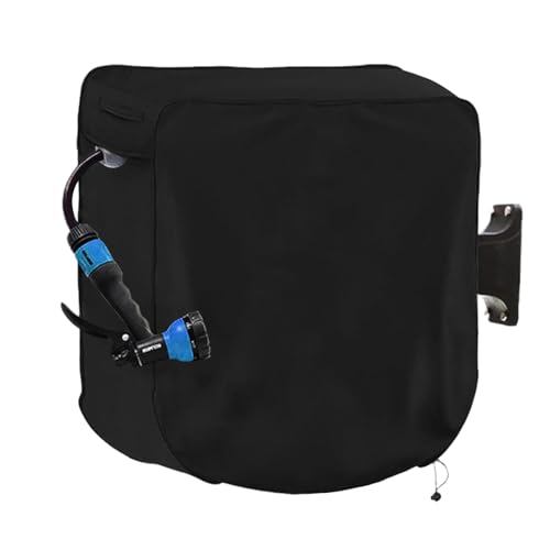 Cubierta Para Carrete De Manguera De Jardín,Tela Oxford Resistente A Los UV | Cubierta Para Carrete De Manguera Retráctil,Para Jardín Granja Sendero Entrada Patio Césped Exterior