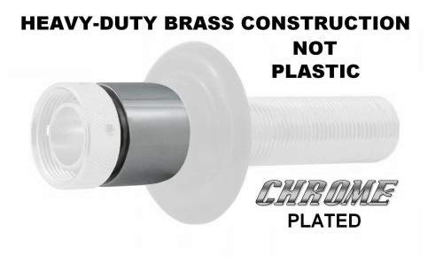 Krome Dispense Premium Brass Beer Faucet Shank Spacer - Ensures Tight Seal and Smooth Pour - C062