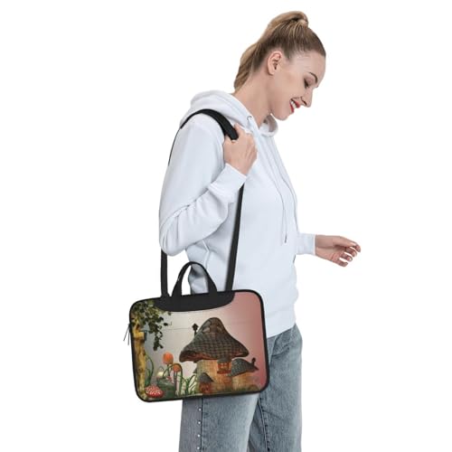 Sac pour ordinateur imprimé champignon avec doublure antistatique - 3