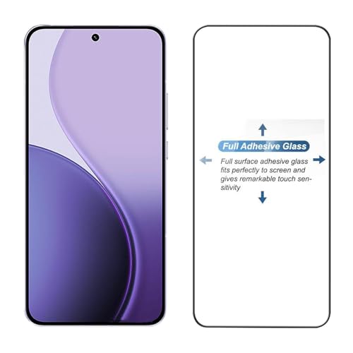 Image of POPIO Military-Grade Gorilla Tempered Glass for Oppo Reno 14 Pro | 9H Hardness, Edge-to-Edge, Bubble-Free