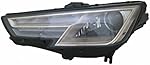 KarParts360 Compatible With Audi S4 Headlight Assembly 2017 2018 Driver Side HID DOT Certified Replaces AU2502203