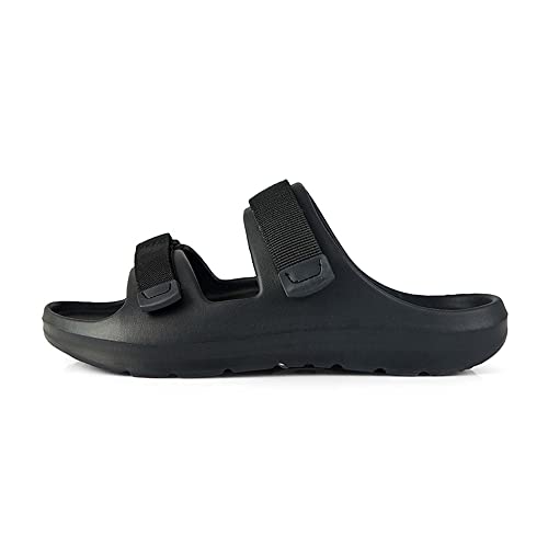 Summer men's sandals both casual fashionable EVA solid color flip flops breathable comfortable soft lightweight2