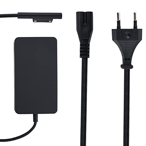 Brekiya 44W Adaptador de Corriente Cargador de portátil de 15 V 2.58 A Compatible con Microsoft Surface Pro 3 Pro 4 Pro 5 Pro 6 Pro 7 Pro X para Surface Tablet 1706 1625 1735 1736 Cover
