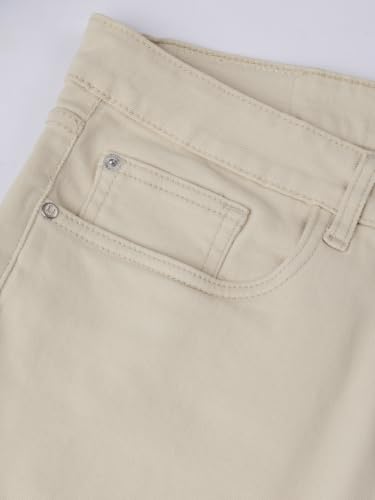 Image of The Souled Store Straight-Fit Denim: Men and Boys Cotton Blend Straight Fit Cargo Pockets Lightweight Everyday All-Season Denim Jeans