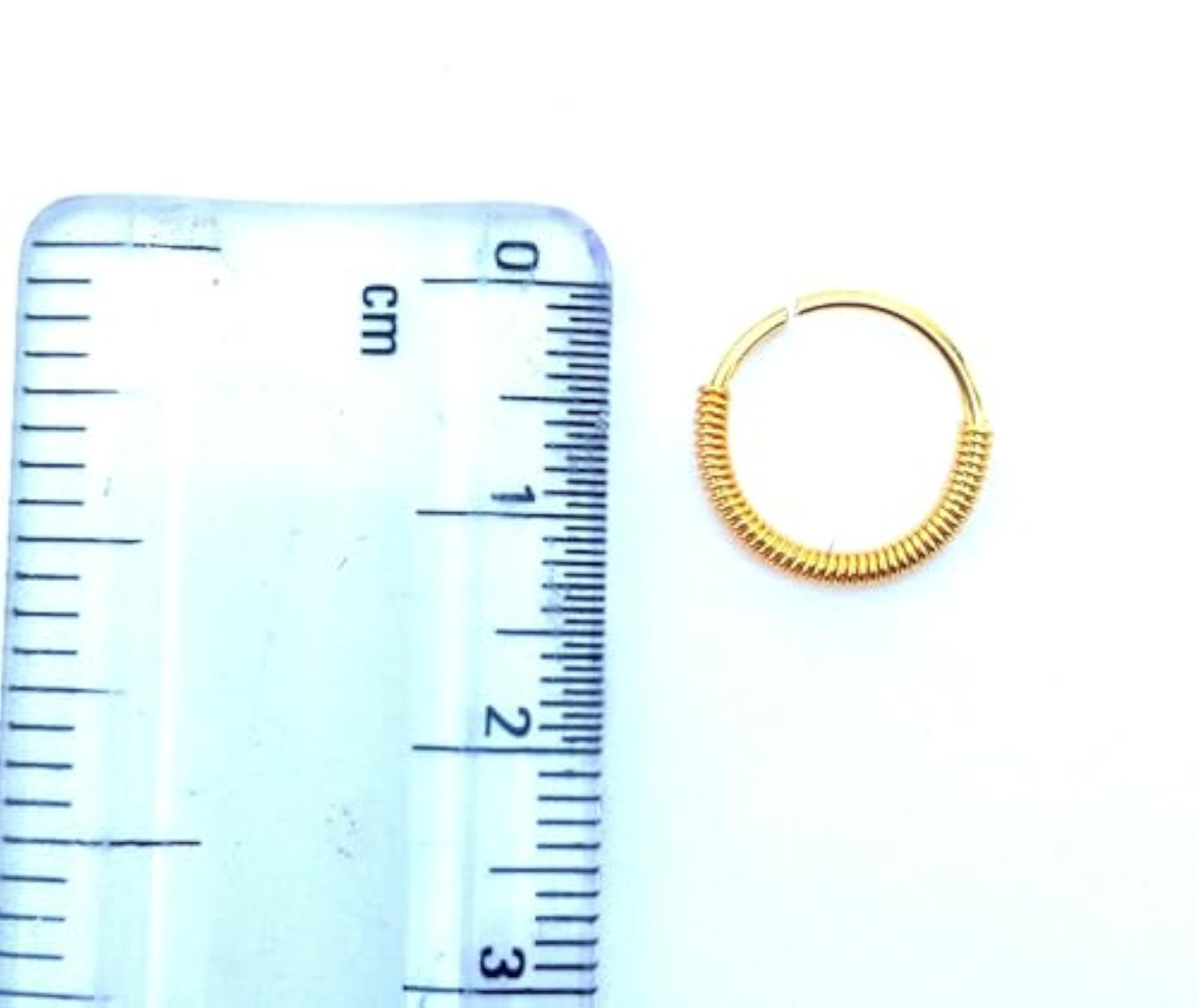 Gold-Plated Alloy Nose Ring